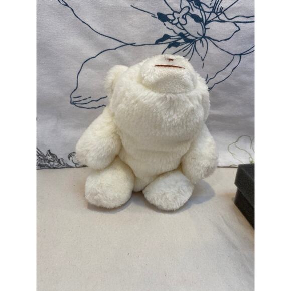 1980 Gund Snuffles White Polar Bear Plush Stuffed Brown Nose Small - Picture 7 of 9